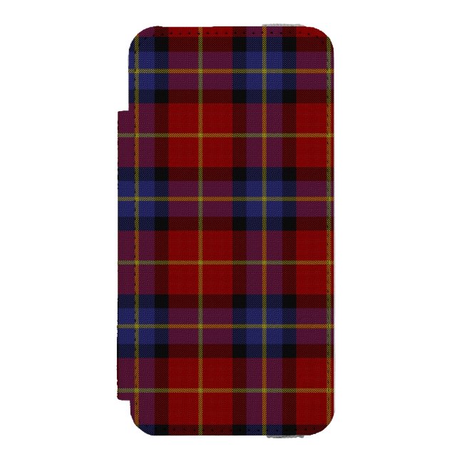 Capa Carteira Para iPhone, Incipio Teste padrão do Tartan (Frente do fólio)