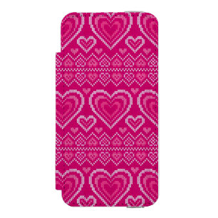 Capa Carteira Incipio Watson™ Para iPhone 5 Teste padrão feito malha dia dos namorados 2