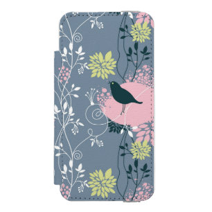 Capa Carteira Incipio Watson™ Para iPhone 5 Teste padrão floral 8