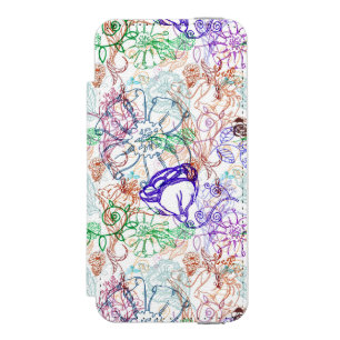 Capa Carteira Incipio Watson™ Para iPhone 5 Teste padrão floral 9