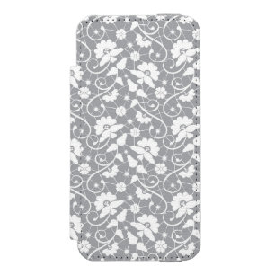 Capa Carteira Incipio Watson™ Para iPhone 5 Teste padrão floral do laço