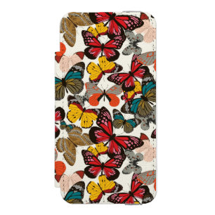 Capa Carteira Incipio Watson™ Para iPhone 5 Teste padrão floral retro 2
