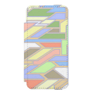 Capa Carteira Incipio Watson™ Para iPhone 5 Teste padrão geométrico 3