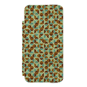 Capa Carteira Incipio Watson™ Para iPhone 5 Teste padrão geométrico retro