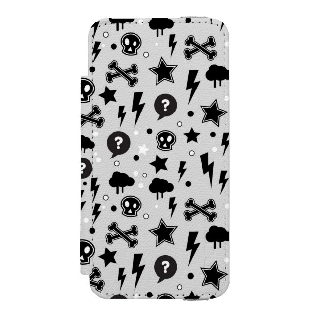 Capa Carteira Para iPhone, Incipio Teste padrão na moda (Frente do fólio)