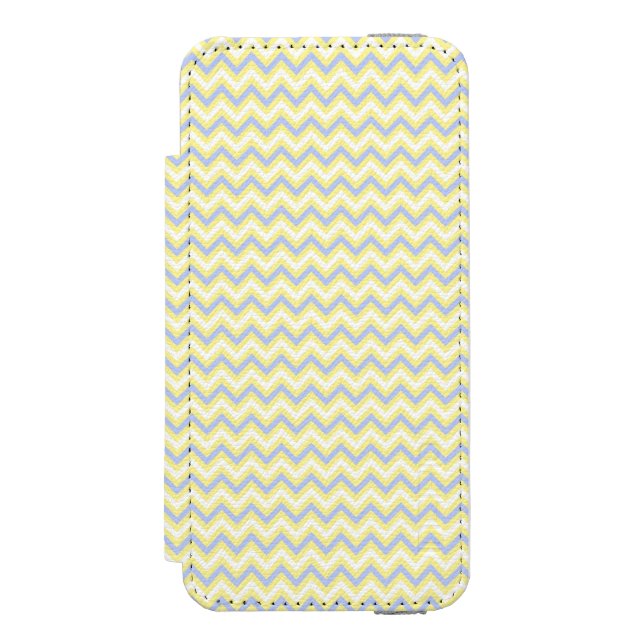 Capa Carteira Para iPhone, Incipio Teste padrão Pastel de Chevron (Frente do fólio)
