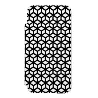 Teste padrão preto e branco do cubo