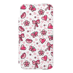 Capa Carteira Incipio Watson™ Para iPhone 5 teste padrão romântico