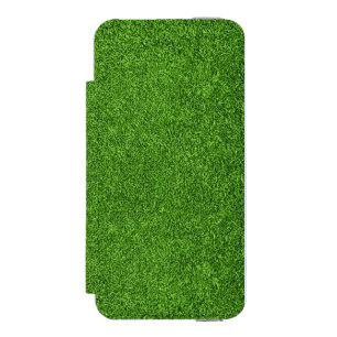 Capa Carteira Incipio Watson™ Para iPhone 5 Textura bonita da grama verde do campo de golfe