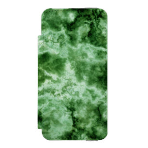 Capa Carteira Incipio Watson™ Para iPhone 5 Textura de mármore verde