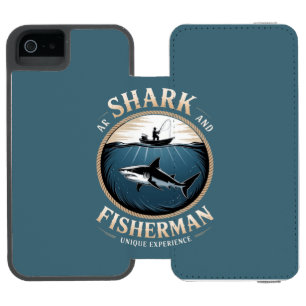 Capa Carteira Incipio Watson™ Para iPhone 5 Tubarão & Pescador