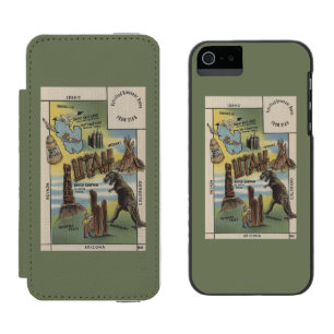 Capa Carteira Incipio Watson™ Para iPhone 5 UtahDepictions dos locais a ver em UtahUtah