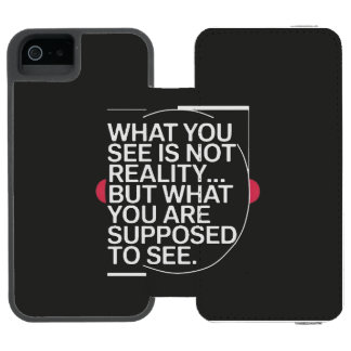 Capa Carteira Incipio Watson™ Para iPhone 5 Verdade como Projetada para Você