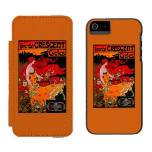 Capa Carteira Incipio Watson™ Para iPhone 5 Vintage crescente americano PosterEurope