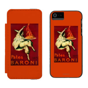 Capa Carteira Incipio Watson™ Para iPhone 5 Vintage PosterEurope de Baroni das pastas