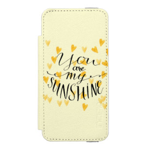Capa Carteira Incipio Watson™ Para iPhone 5 Você é minha luz do sol