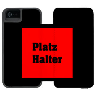 Capa Carteira Incipio Watson™ Para iPhone 5 Vorlage