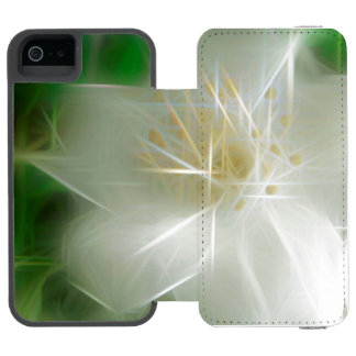 Capa Carteira Incipio Watson™ Para iPhone 5 White Shiny Jasmine