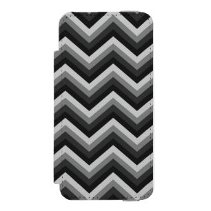 Capa Carteira Incipio Watson™ Para iPhone 5 Ziguezague retro Chevron do teste padrão