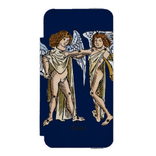 Capa Carteira Incipio Watson™ Para iPhone 5 Zodíaco: Gêmeos, 1482