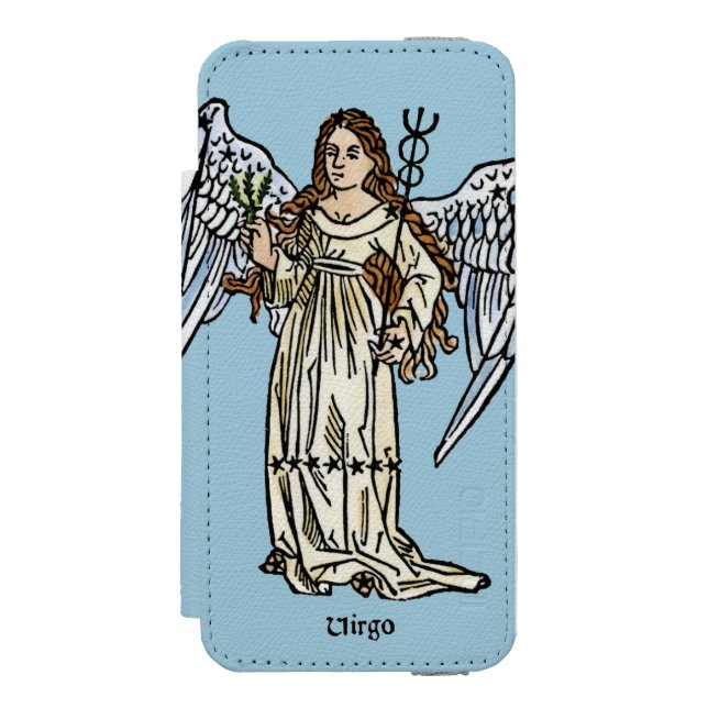Capa Carteira Para iPhone, Incipio Zodíaco: Virgo, 1482 (Frente do fólio)