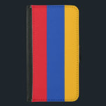 Capa Carteira Para Samsung Galaxy S5 Bandeira Armênio Patriótica<br><div class="desc">A bandeira nacional da Armênia.</div>