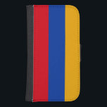 Capa Carteira Para Samsung Galaxy S4 Bandeira Armênio Patriótica<br><div class="desc">A bandeira nacional da Armênia.</div>