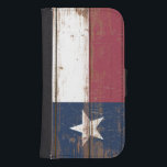 Capa Carteira Para Samsung Galaxy S4 Bandeira do Estado de Wooden Texas<br><div class="desc">Sinta-se livre para modificar o design de acordo com suas preferências. Você pode alterar o local, a orientação, as cores e o tamanho do design. Além disso, você pode adicionar seu próprio texto, ou slogan definir sua fonte, local e tamanho, tudo para criar o melhor presente pessoal para você e...</div>
