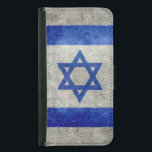 Capa Carteira Para Samsung Galaxy S5 Bandeira do estilo retro de Israel<br><div class="desc">Israel, oficialmente o estado de Israel é uma democracia parlamentar no Médio Oriente, na costa do sudeste do mar Mediterrâneo. Limita Líbano no norte, Syria no nordeste, Jordão e o Cisjordânia no leste, Egipto e a Faixa de Gaza no sudoeste, e o Golfo de Aqaba no Mar Vermelho ao sul,...</div>