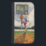 Capa Carteira Para Samsung Galaxy S4 Baseball Pitcher sobre monte por Jay Throckmorton<br><div class="desc">É uma bola ou um controle deslizante? O que quer que seja, está chegando em você nesta peça incrível de Jay Throckmorton. Um arremessador de baseball comanda o monte, se enrolando para entregar uma jogada ao prato. Dê isto como presente ou pendura na sua parede e aproveite o passatempo dos...</div>