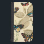 Capa Carteira Para Samsung Galaxy S4 Borboletas Sobre Folhas<br><div class="desc">Se você não sabe o quão belas borboletas são esta pintura vai ajudá-lo a entender. Megan Meagher criou uma bela representação de um grupo de borboletas a deslizar sobre as folhas. Uma peça de arte maravilhosa para colocar em sua casa!</div>