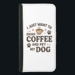 Capa Carteira Para Samsung Galaxy S5 Cachorro Engraçado Cachorro Cachorro Mãe Pai Cacho<br><div class="desc">Celebrar o melhor pai de cachorro de todos os tempos com o presente perfeito feito apenas para ele! Quer você esteja comprando pai, pai, papai, avô, avô, avô, avó ou vovó, este design homenageia o melhor pai de cachorro do mundo que ama passar tempo com seu amigo furioso. Crie seu...</div>