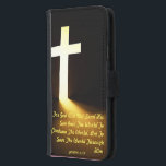 Capa Carteira Para Samsung Galaxy S5 Caixa cristã da carteira da galáxia S5 da<br><div class="desc">Cor: Veja a imagem Dimensões: 2, 89" x 5, 75" x 0, 5" Feito para caber a galáxia S5 de Samsung. Construído com couro do falso. Projetado com duas ranhuras para cartão e um bolso. Inclui o fecho magnético para o fechamento do caso. Acesso total aos botões, aos portos, e...</div>