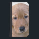 Capa Carteira Para Samsung Galaxy S4 Caixa da carteira do telefone da galáxia de<br><div class="desc">Esta caixa da carteira da galáxia de Samsung caracteriza um filhote de cachorro do golden retriever e é perfeita para o amante dourado.  O caso pode ser personalizado com uma imagem de seu próprio cão.  É parte da coleção justa dos ouros do amor.</div>