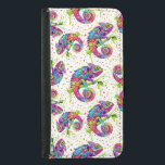 Capa Carteira Para Samsung Galaxy S5 Chameleon Paint mantém estilo aquarela<br><div class="desc">Chameleon Paint mantém estilo aquarela bizarra arte surreal. Ilustração original do logotipo vetorial Copyright BluedarkArt.</div>