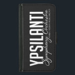 Capa Carteira Para Samsung Galaxy S5 Cobrir de Wallet preto e branco<br><div class="desc">Cobrir de Wallet preto e branco</div>
