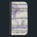 Capa Carteira Para Samsung Galaxy S4 Cor de Água da Expressão Livre Violeta<br><div class="desc">Este incrível trabalho de liberdade de expressão de Jennifer Goldberger é um cheio de aquarela violeta da vida. Linhas pretas correm verticalmente na peça,  e gotas violetas se estendem delas como ondas em um lago. Um impressão maravilhoso que daria certo em vários produtos Zazzle.Escolha o seu hoje!</div>