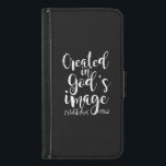 Capa Carteira Para Samsung Galaxy S5 Created In God's Image 1962 60th Birthday<br><div class="desc">Grab this T-shirt for any man or woman turning 60 years old who loves Jesus,  practicing Christianity,  reading the bible and has the birth year of 1962!</div>