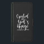 Capa Carteira Para Samsung Galaxy S5 Created In God's Image 1962 60th Birthday<br><div class="desc">Grab this T-shirt for any man or woman turning 60 years old who loves Jesus,  practicing Christianity,  reading the bible and has the birth year of 1962!</div>
