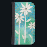 Capa Carteira Para Samsung Galaxy S4 Daison Daisies II<br><div class="desc">Floral</div>