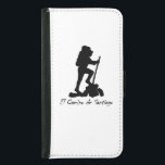 Capa Carteira Para Samsung Galaxy S5 El Camino de Santiago - Hique da Lista de Baldes<br><div class="desc">Certifique-se de que a subida e peregrinação do Camino de Santiago através da Espanha de norte até a catedral de Santiago de Compostela está na sua lista de baldes.</div>