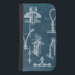 Capa Carteira Para Samsung Galaxy S4 Esquema de Detalhes Náuticos IV<br><div class="desc">Mapas e planos</div>