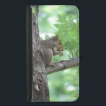 Capa Carteira Para Samsung Galaxy S5 esquilo na árvore<br><div class="desc">esquilo na árvore</div>