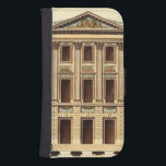 Capa Carteira Para Samsung Galaxy S4 Facada de Arquitetura de Jean Deneufforge<br><div class="desc">Uma fachada arquitetônica desenhada por Jean Deneufforge. A palavra fachada vem da palavra italiana facciata,  que significa "rosto". Coloque um novo rosto em uma de suas paredes com esta peça!</div>