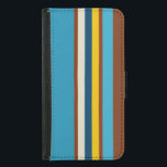 Capa Carteira Para Samsung Galaxy S5 Faixa Sudoeste 12<br><div class="desc">Stripes Sudoeste</div>