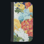 Capa Carteira Para Samsung Galaxy S4 Florestas II à meia-noite<br><div class="desc">Floral</div>