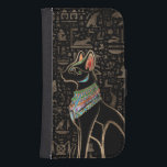 Capa Carteira Para Samsung Galaxy S4 Gato Egípcio - Bastet<br><div class="desc">Gato Egípcio - Bastet</div>