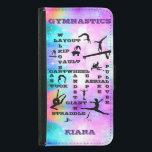 Capa Carteira Para Samsung Galaxy S5 Gymnastics habilidades em palavras cruzadas Caixa<br><div class="desc">Gymnastics Skills Crosswords Wallet Case - Este design é carregado com palavras de ginástica baseadas em habilidades e eventos. Lindas cores e um monte de silhuetas de ginasta.</div>
