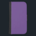 Capa Carteira Para Samsung Galaxy S4 Hex #714997, Dark Lavender Wallet Case<br><div class="desc">Wallet Case</div>