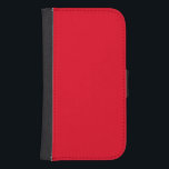 Capa Carteira Para Samsung Galaxy S4 Hex E6001D, Cadmo Red Wallet Case<br><div class="desc">Wallet Case</div>